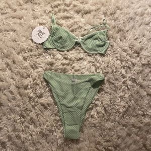 Light green Princess Polly bikini set